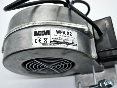 Нагнетательный вентилятор для котла WPA 120 и его характеристики 